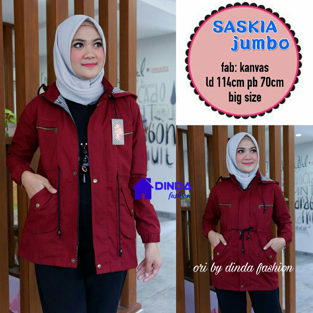 saskia jaket jumbo