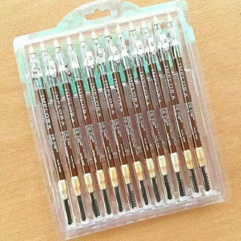 PENSIL ALIS IMPLORA COKLAT (ECER)