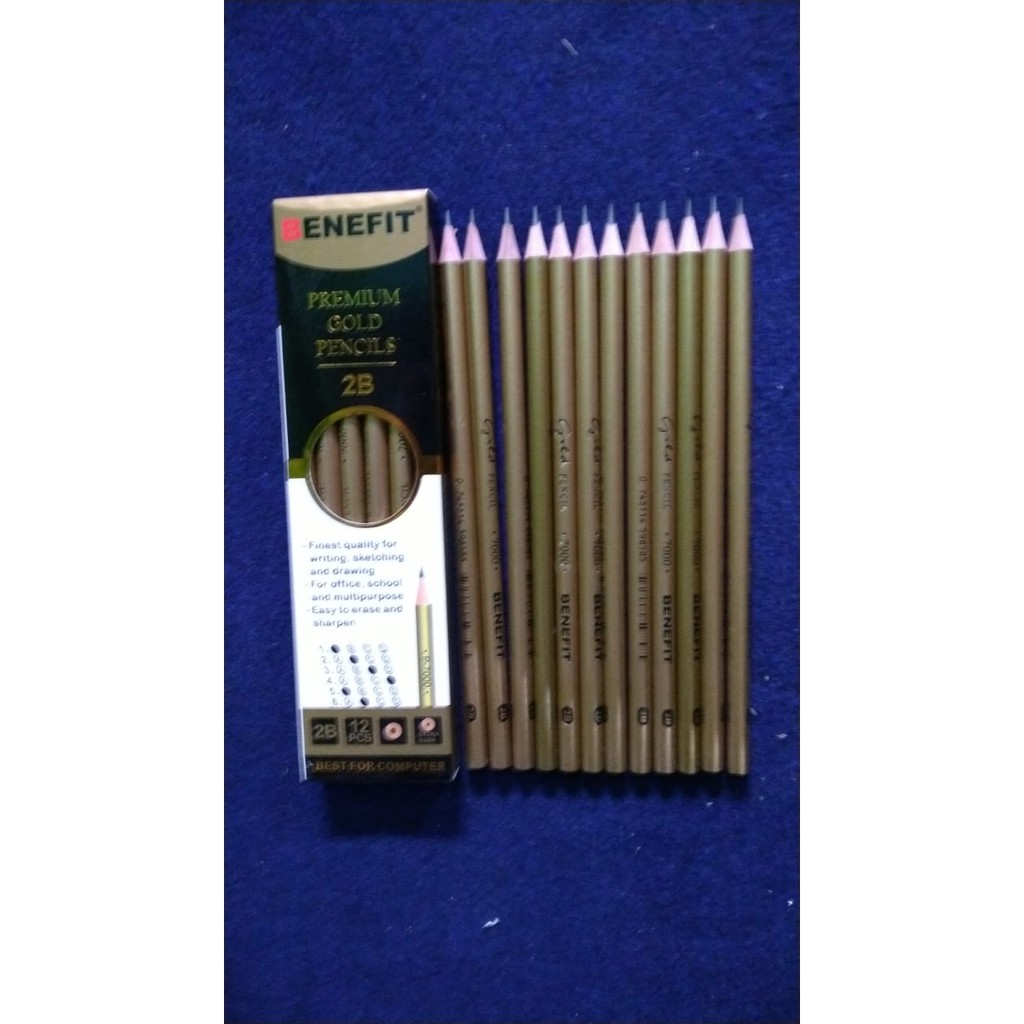 Pensil 2b Gold Benefit