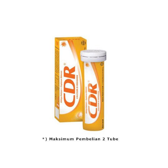 CDR EFFERVESCENT 10 TABLET