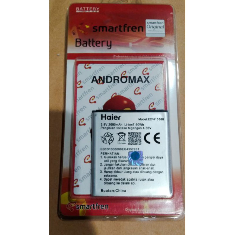BATERAI BATTERY ANDROMAX E2/H15388