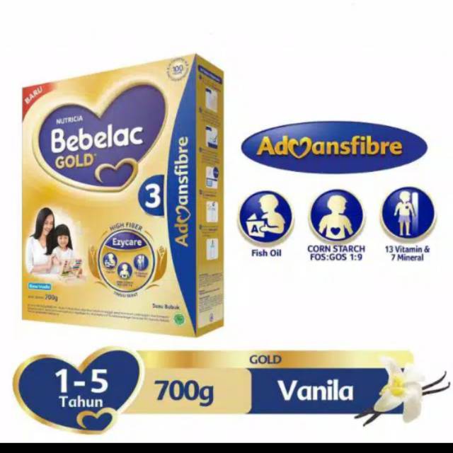 Bebelac gold 3 vanilla
