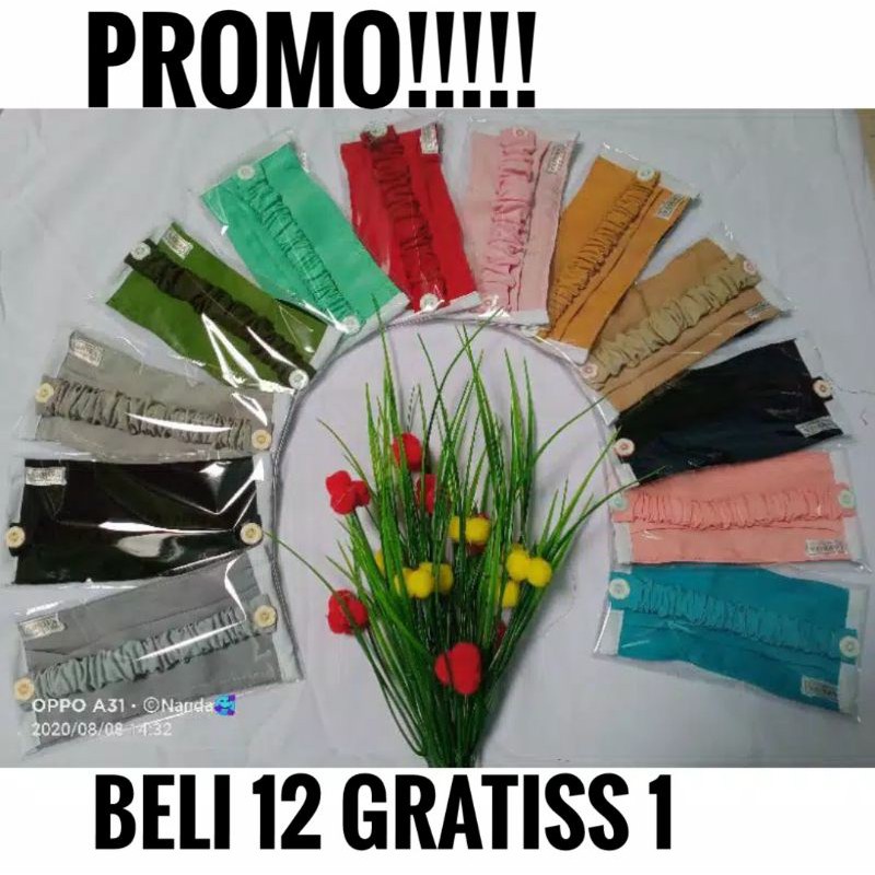 Set Masker+Konektor Polos