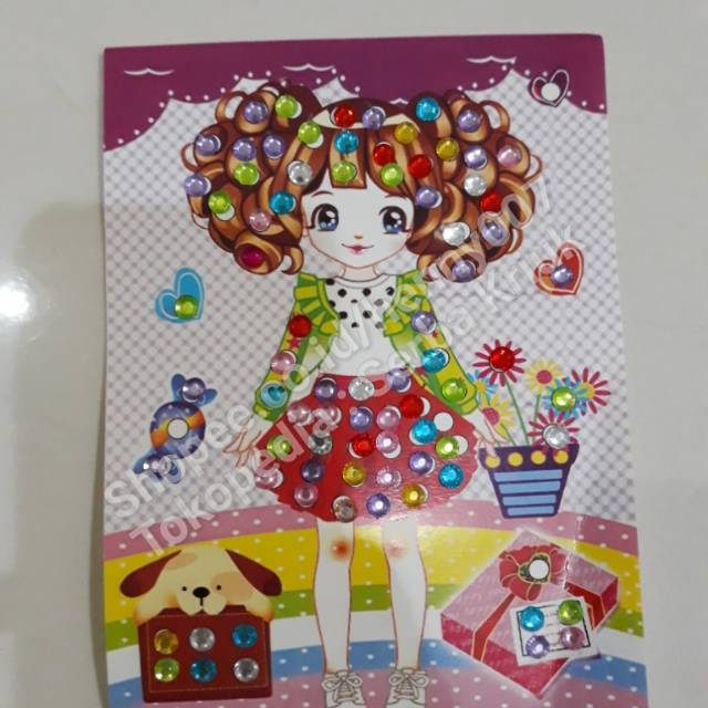 Sticker dengan diamond - Magic Diamond