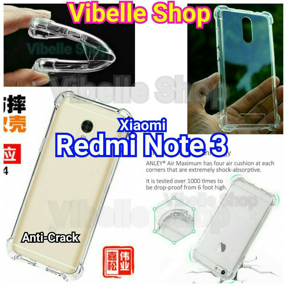Softcase AntiCrack Xiaomi Redmi Note 3 Pro Anti Crack Shock Case Note3