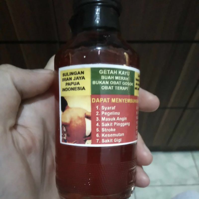 Getah Kayu Buah Merah