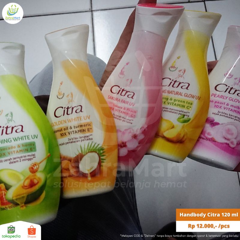 Handbody Citra 120 ml