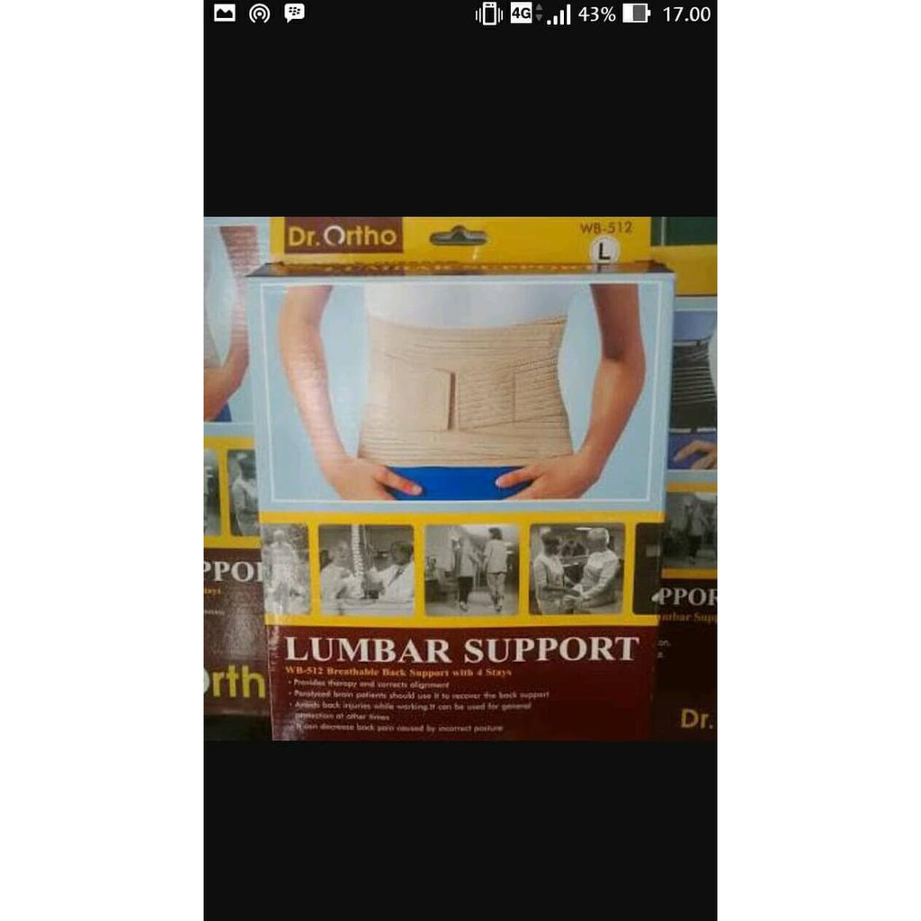DR ORTHO LUMBAR SUPPORT