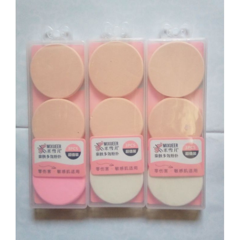 spon Bedak padat isi 3pc/7000
