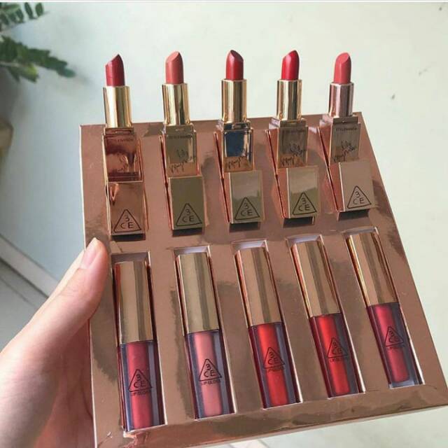 Lipcream & Lipstik 3CE set
