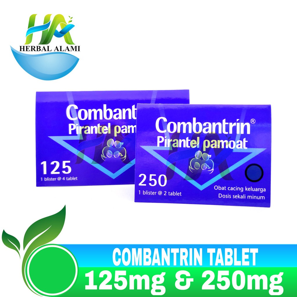 Combantrin Tablet - Obat Cacing Keluarga