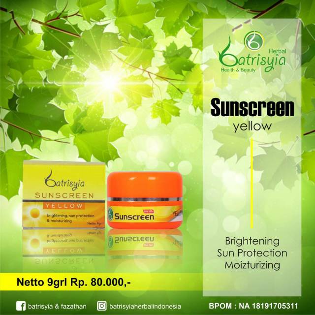 Sunscreen Batrisyia
