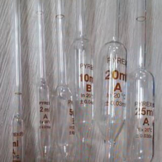 Pipet volume 3ml pyrex volumetric pipet 3ml pyrex