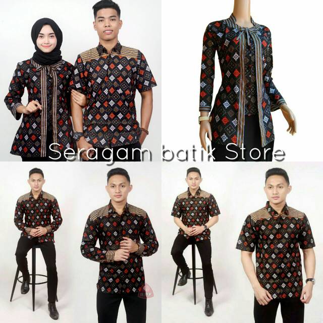 Batik couple abas