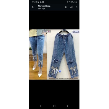 ribbon pants