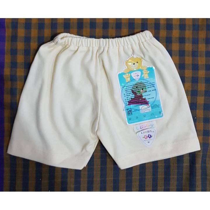 3Pcs Celana pendek Libby Warna S,M,L