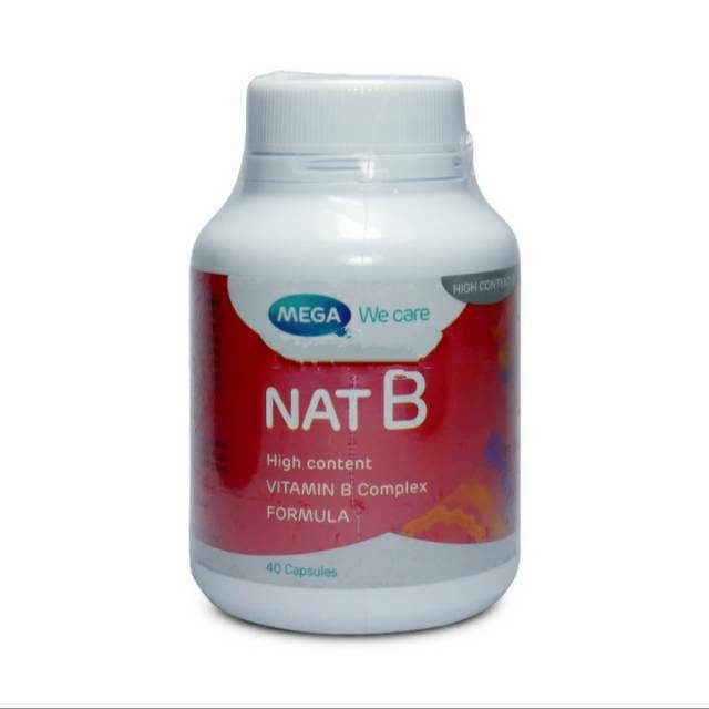Nat B isi 30 kapsul Mega We Care