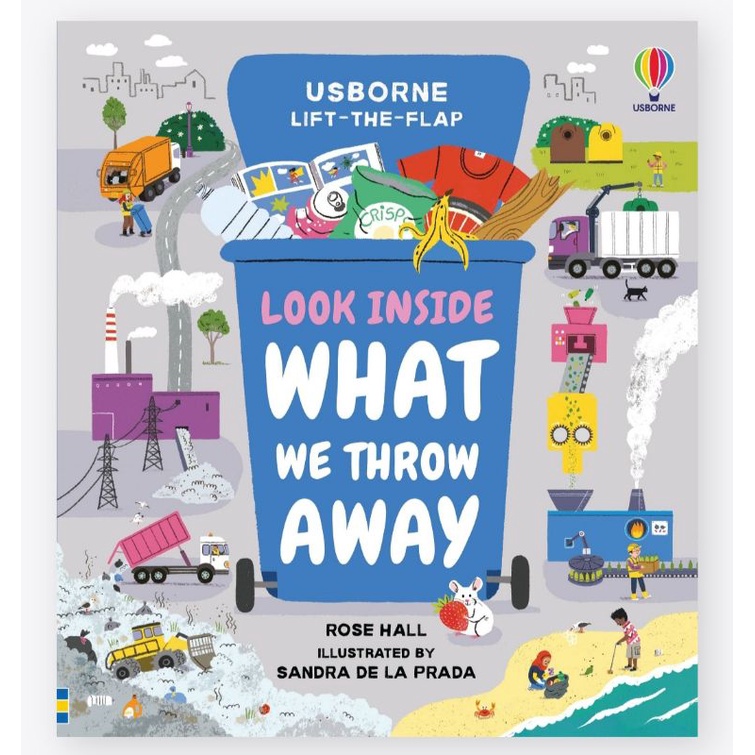 Usborne - Look Inside What We Throw Away