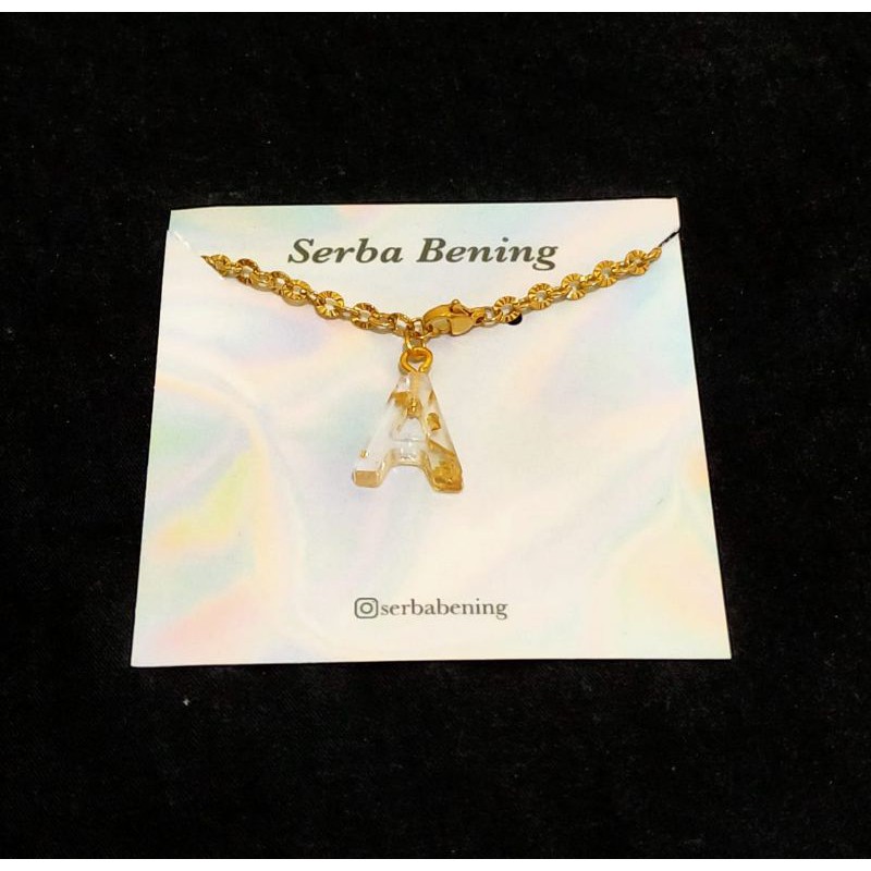 Gelang Anti Karat Initial