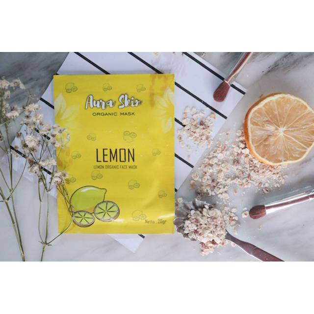 MASK ORGANIC LEMON