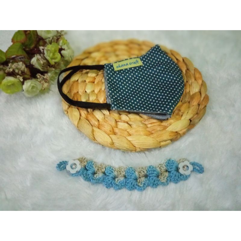 Masker Kain 2 lapis