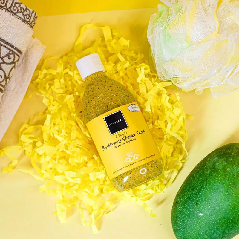 SCARLETT WHITENING SHOWER SCRUB MANGO