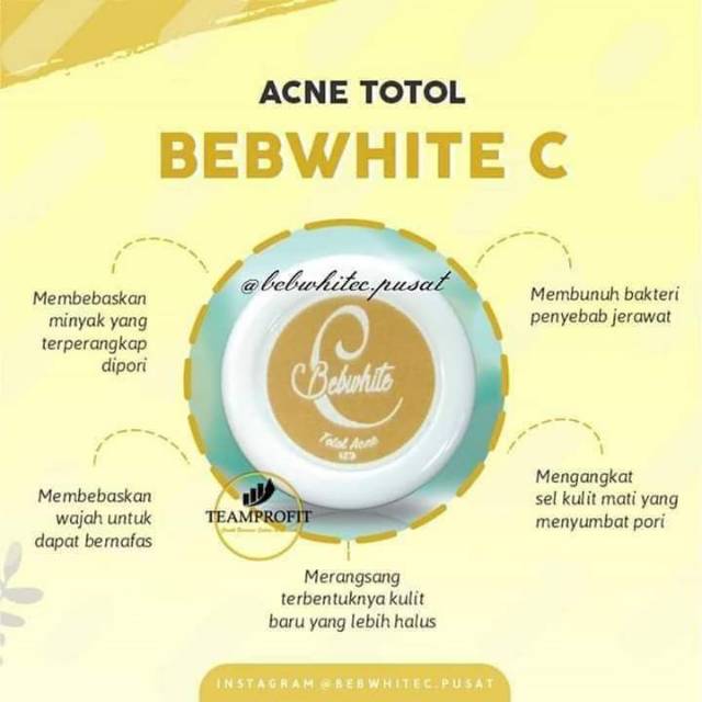 3 pot Totol acne bebwhite c