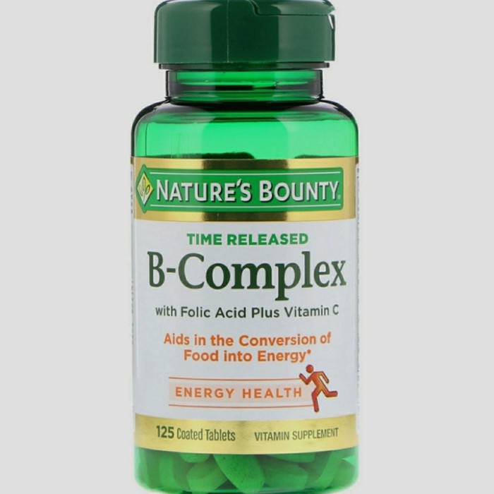 Nature's Bounty B-COMPLEX 125 Tablet