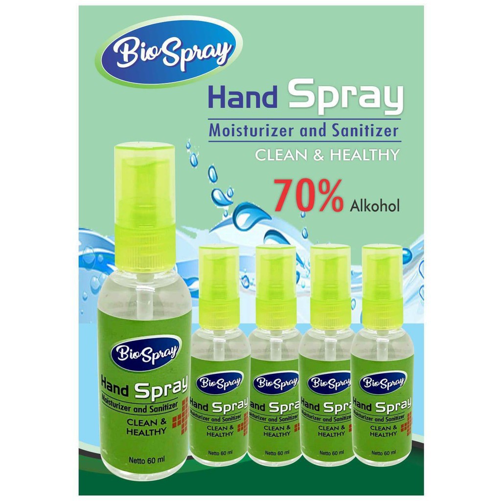 Bio Spray Hand Sanitizer