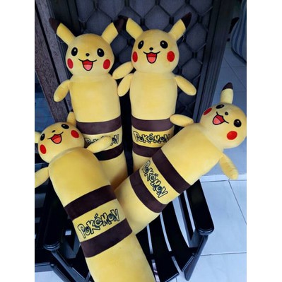 Boneka guling pokemon pikachu jumbo