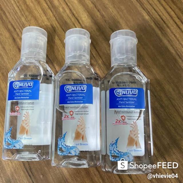 Nuvo hand sanitizer