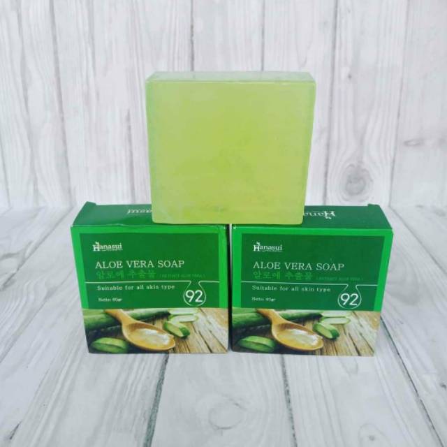 Hanasui Aloe Vera Soap BPOM