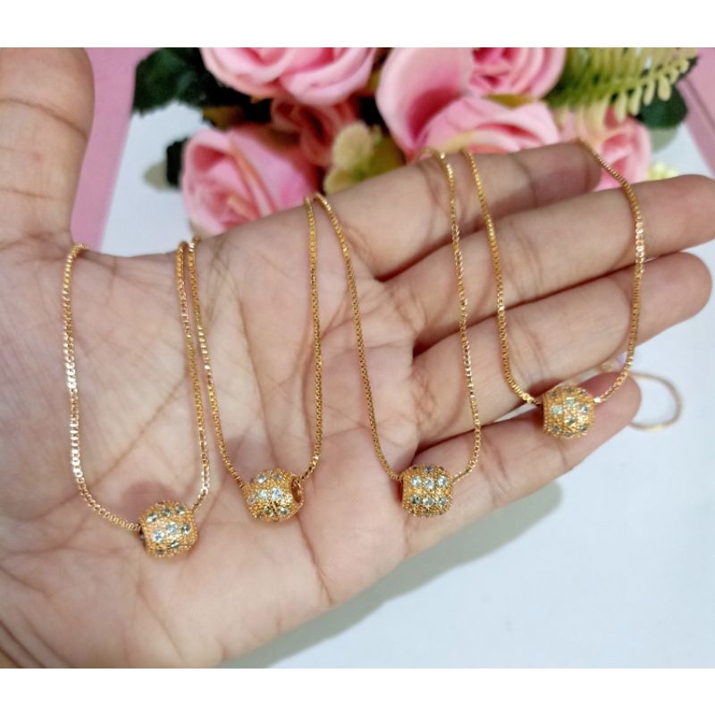Kalung Dewasa Lapis Emas