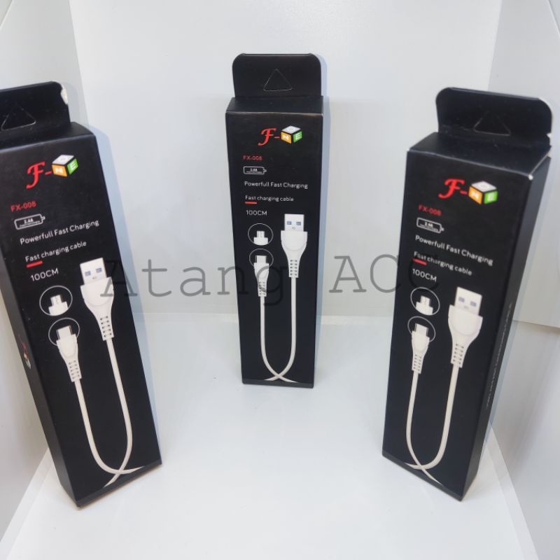 KABEL DATA F ONE FAST CHARGING + KABEL DATA 1 meter