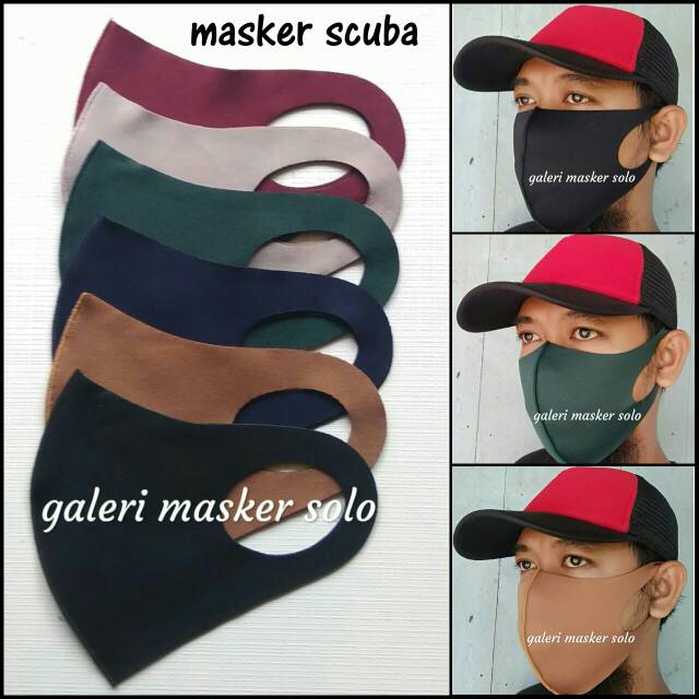Masker Bahan Scuba