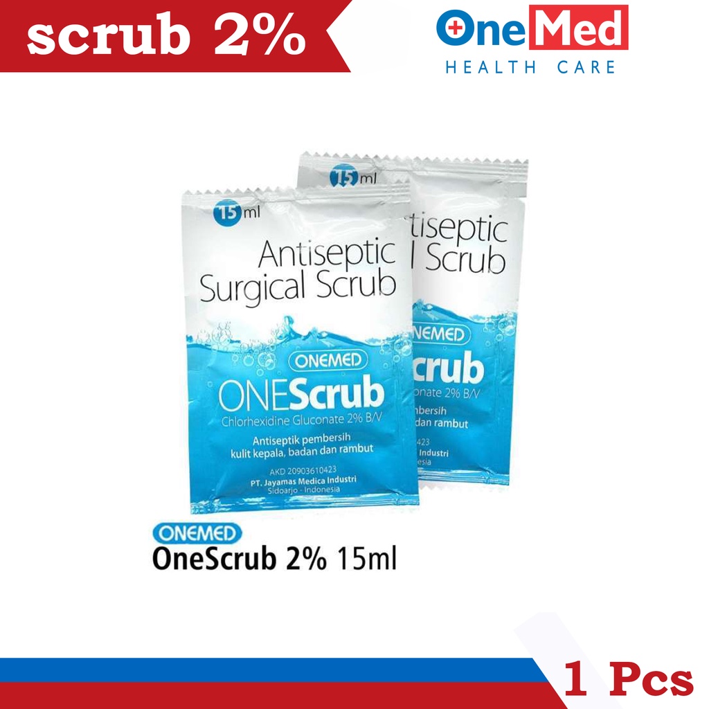1 Pcs One Scrub 15ml Sachet Onemed