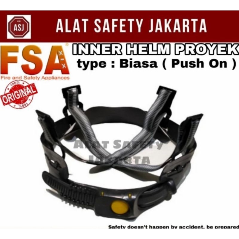Inner Helm Push On Safety Proyek