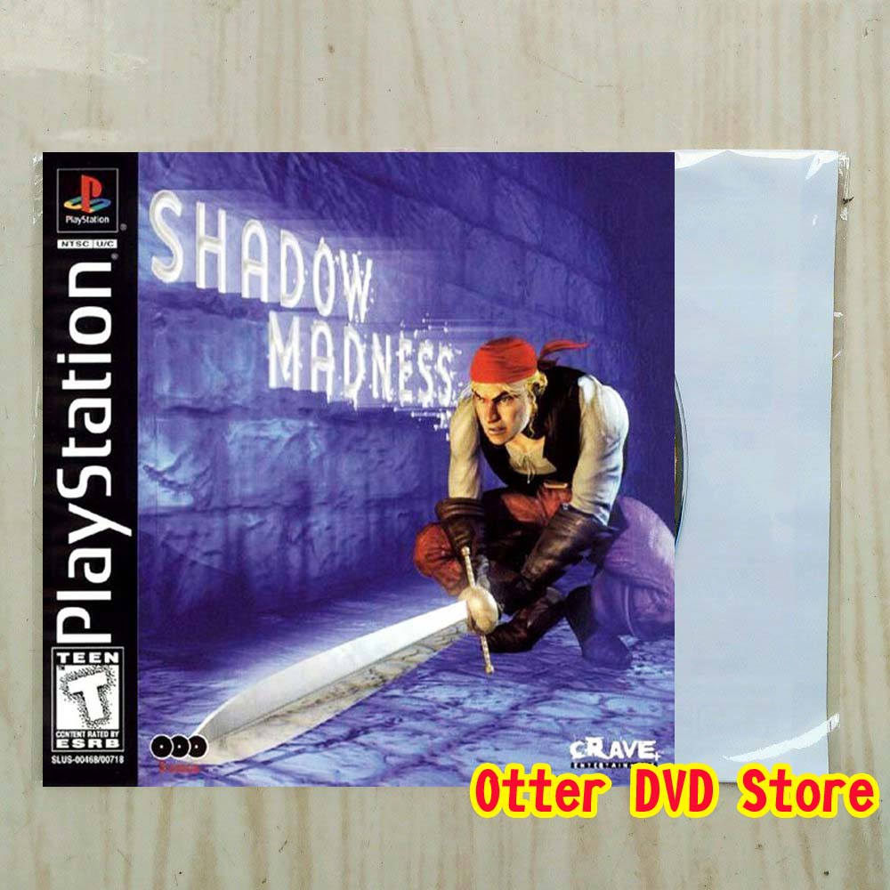 Kaset CD Game Ps1 Ps 1 Shadow Madness