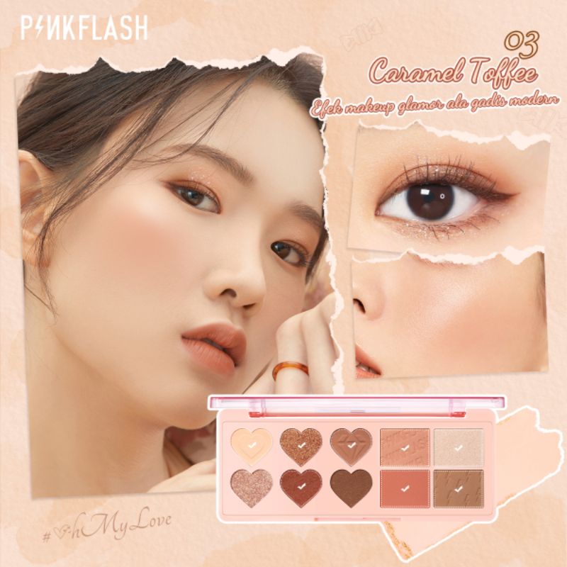 Eyeshadow  PINKFLASH Multi Face Pallet Pf-M02-#03