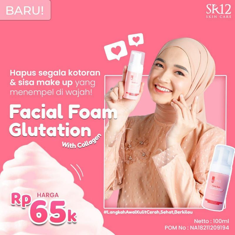 FACIAL FOAM GLUTATION