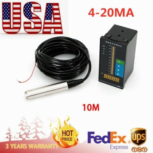 New Level sensor liquid sensor water level display instrument 4-20MA 1
