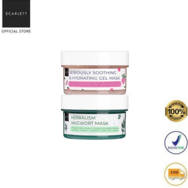 scarlett whitening mask
