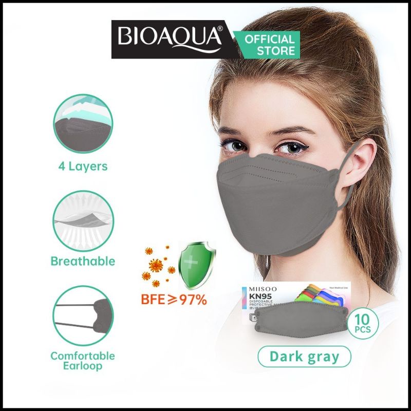 MASKER KF94 MULTIWARNA ISI 10PCS