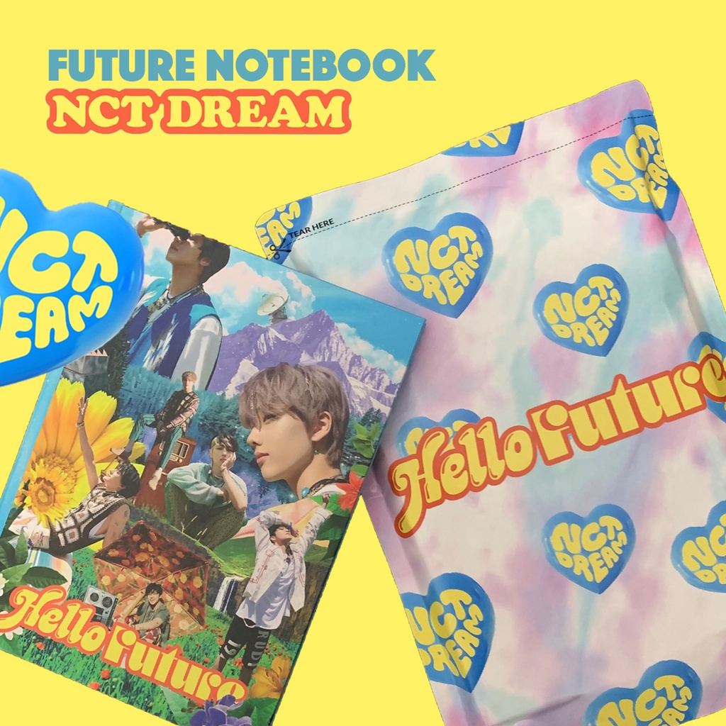 NCT Dream Hello Future Notebook FUTURE VER (HARD COVER)