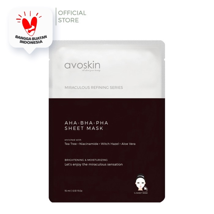 Avoskin AHA-BHA-PHA Sheet Mask