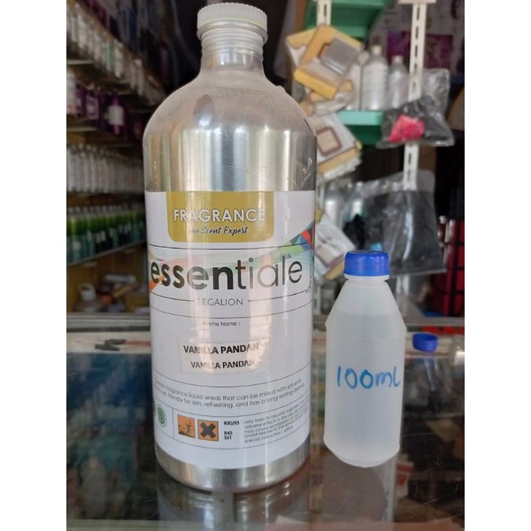 vanilla pandan 100ml murni bibit