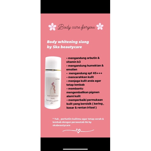 LATION WHITENING SIANG