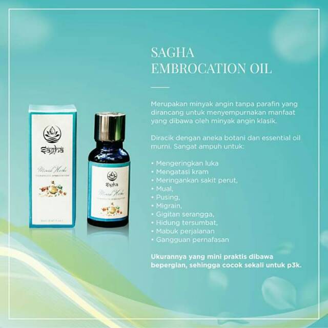 Sagha embrocation oil