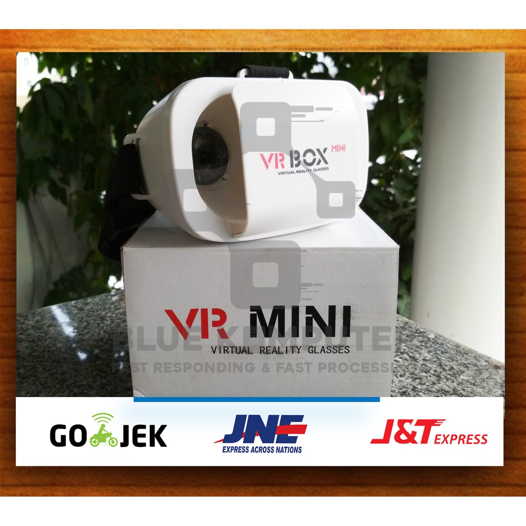Bluekomputer - Vr Box Virtual Reality Glasses Mini 3.0 / VR BOX MINI 3.0 - Termurah COD