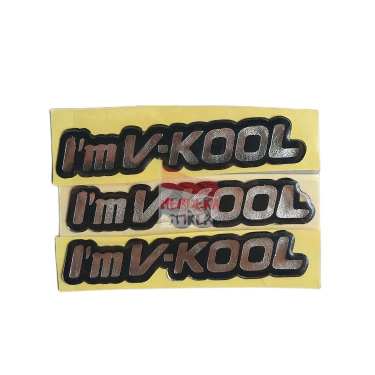 STICKER EMBLEM IMVKOOL I'M V-KOOL